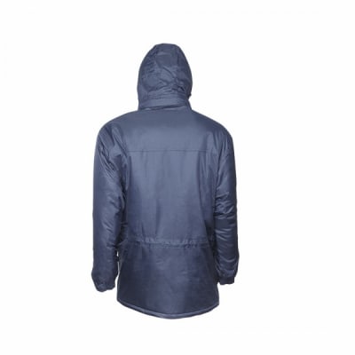 PARKA LARGA ACOLCHADA AZUL MARINO 4XL