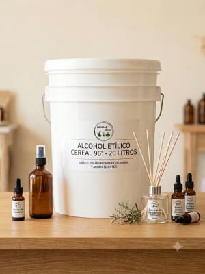 ALCOHOL ETILICO CEREAL 96° 20 Litros