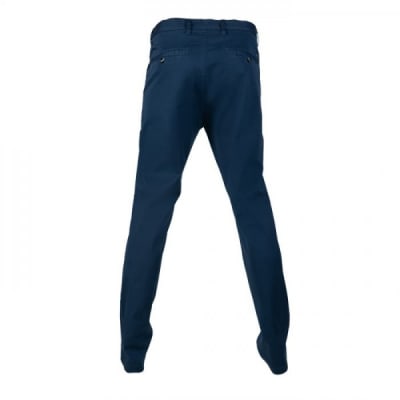 PANTALON GABARDINA ELASTICADO AZUL MARINO 56