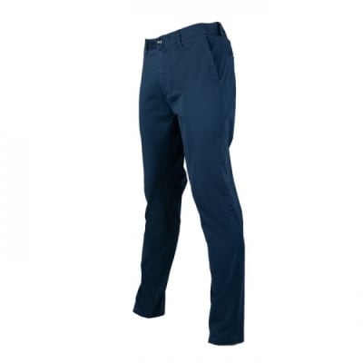PANTALON GABARDINA ELASTICADO AZUL MARINO 56