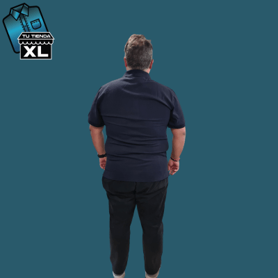 POLERA PIQUE AZULMARINO