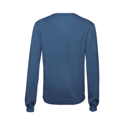 SWEATER CARDIGAN BOTONES AZUL 3XL