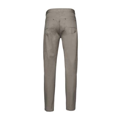 PANTALON TIPO JEANS BEIGE OSCURO