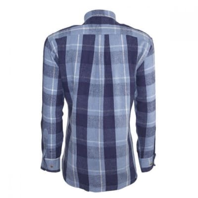 CAMISA LEÑADORA CELESTE