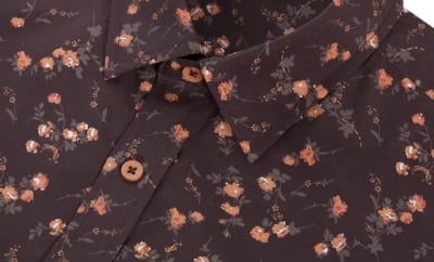 CAMISA ESTAMPADA SPORT DISEÑO FLORES