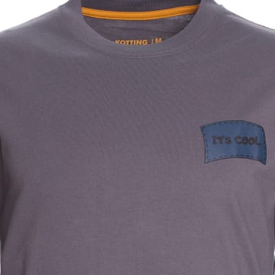 POLERA MANGA LARGA GRIS DISEÑO