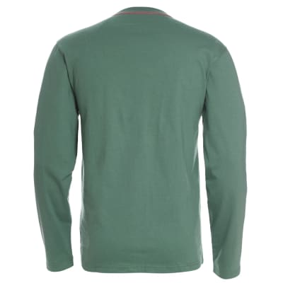 POLERA MANGA LARGA VERDE DISEÑO