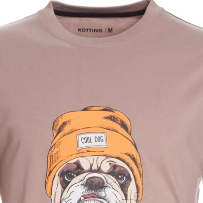 POLERA MANGA LARGA BEIGE DISEÑO