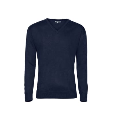 SWEATER CUELLO V MANGA LARGA AZUL MARINO 3XL