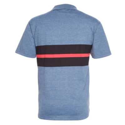 POLERA JERSEY LISTADA AZUL PIEDRA 4XL