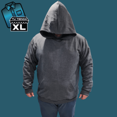 POLERON CANGURO GRIS1