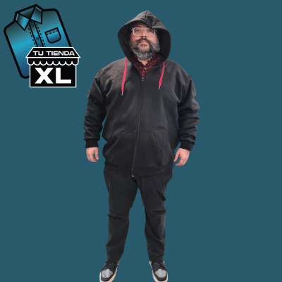 POLERON CIERRE NEGRO