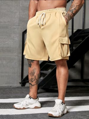 SHORT CARGO KHAKI1