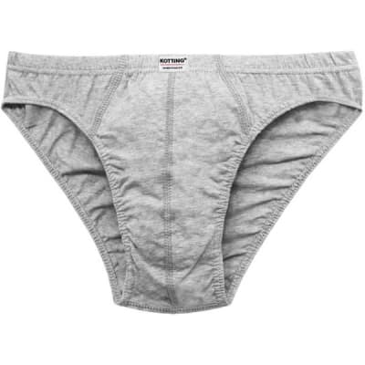 SLIP CLASICO BIPACK (2 UNIDADES) 3XL GRIS1