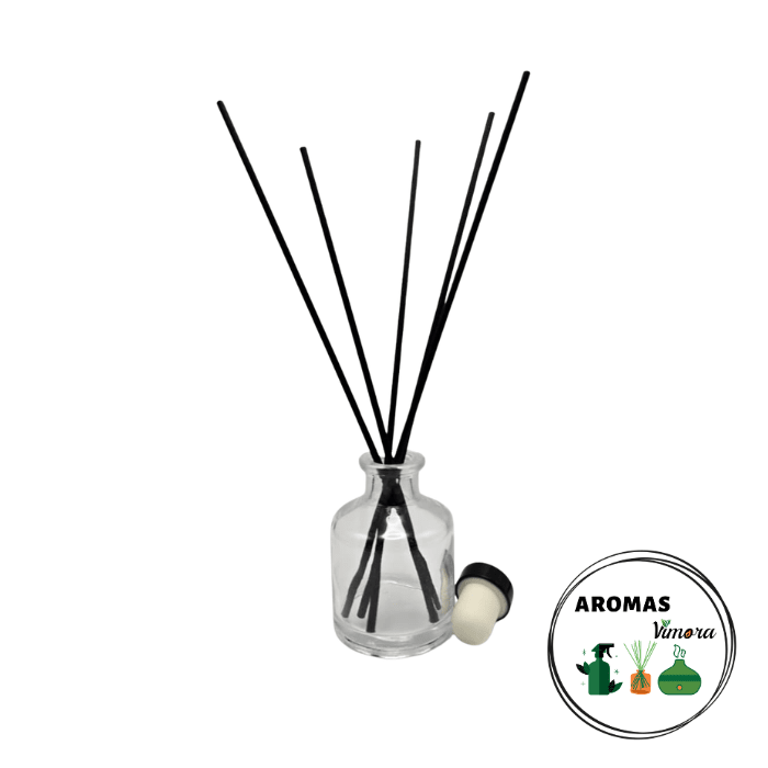 ENVASE DIFUSOR EN VARILLA (MIKADO) TRANSPATENTE REDONDO 50 ML2