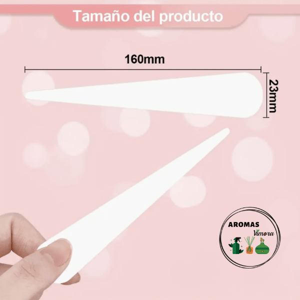 Tiras Olfativas Para Aromatizantes /  Perfumes De Papel 16cm (20 unidades)2