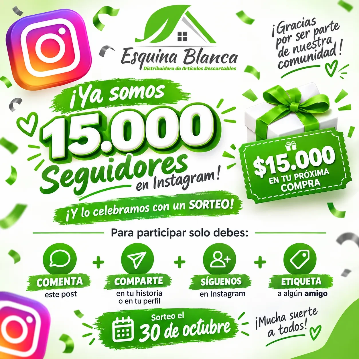 Esquina Blanca SpA | Distribuidora de Articulos Descartables