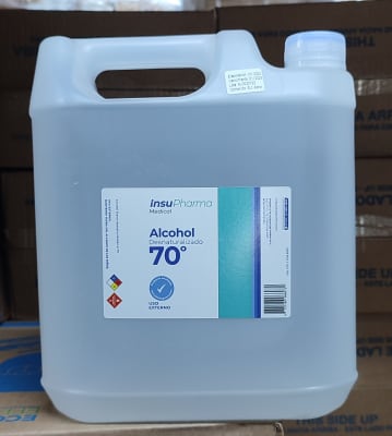 ALCOHOL AL 70% INSUPHARMA ALCOHOL AL 70% INSUPHARMA