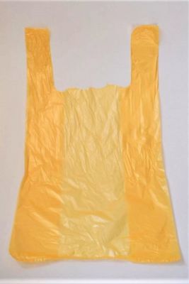 BOLSA CAMISETA AMARILLA (100 unidades) BOLSA CAMISETA AMARILLA (100 unidades)