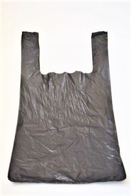 BOLSA CAMISETA NEGRA (100 Unidades) BOLSA CAMISETA NEGRA (100 Unidades)