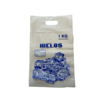 BOLSA HIELO IMPRESA (100 unidades)