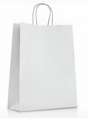 BOLSA DE PAPEL COLOR CON MANILLA (10 unidades)