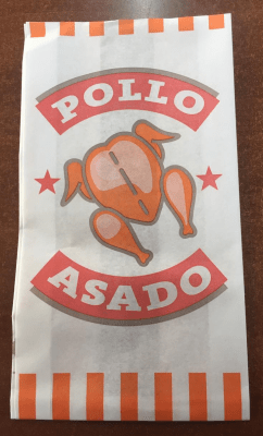 SACO DE PAPEL PARA POLLO ASADO (50 Unidades) SACO DE PAPEL PARA POLLO ASADO (50 Unidades)