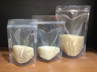 BOLSA DOYPACK ZIPPER PLASTICA TRANSPARENTE (50 Unidades) BOLSA DOYPACK ZIPPER PLASTICA TRANSPARENTE (50 Unidades)