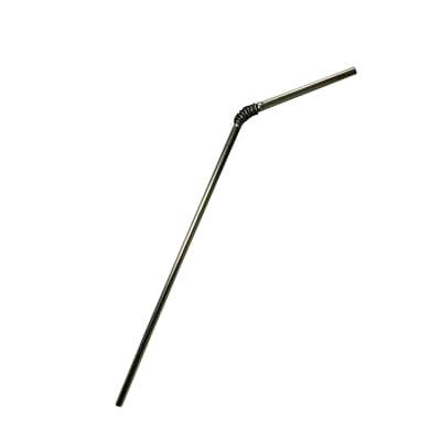 BOMBILLA PLASTICA NEGRA (100uds)