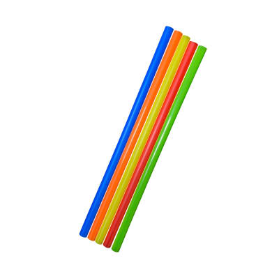 BOMBILLA PLASTICA COLORES (100 uds)