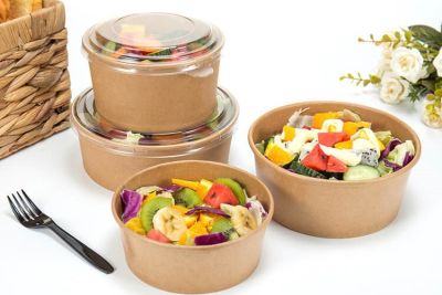 BOWL KRAFT CON TAPA (50 Unidades) BOWL KRAFT CON TAPA (50 Unidades)