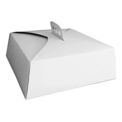 CAJA TORTA BLANCA (50 Unidades)