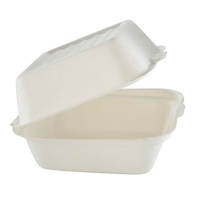 PORTA SANDWICH COMPOSTABLE (50 Unidades)