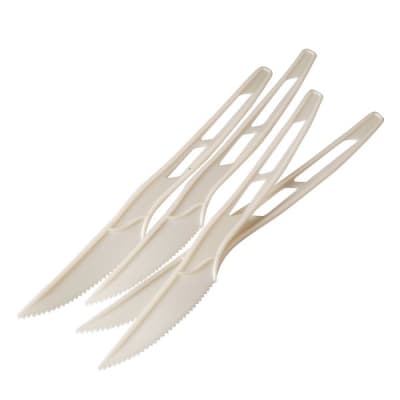 CUCHILLO COMPOSTABLE PLA-ALMIDON (50 Unidades)