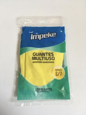 GUANTES DE GOMA AMARILLO (1 Par) GUANTES DE GOMA AMARILLO (1 Par)