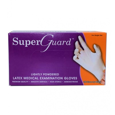 GUANTES DE LATEX BLANCO (100 Unidades) GUANTES DE LATEX BLANCO (100 Unidades)