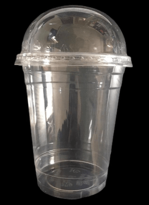 VASO COMPOSTABLE PLA CON TAPA DOMO (50 Unidades) VASO COMPOSTABLE PLA CON TAPA DOMO (50 Unidades)