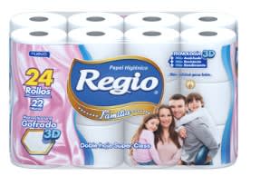 PAPEL HIGIENICO REGIO (24 rollos)