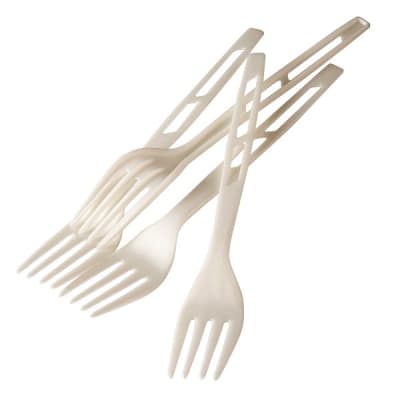 TENEDOR COMPOSTABLE PLA-ALMIDON (100 Unidades) TENEDOR COMPOSTABLE PLA-ALMIDON (100 Unidades)