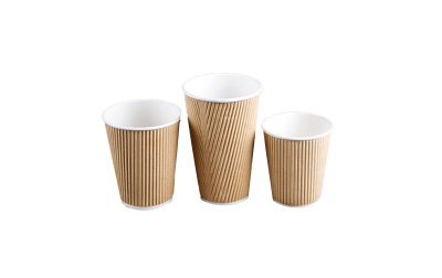VASOS KRAFT CORRUGADO (25 Unidades)