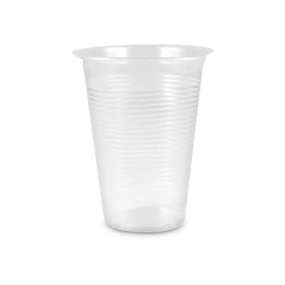 VASO PLASTICO ECONOMICO COPOBRAS 300cc (100 unidades)1