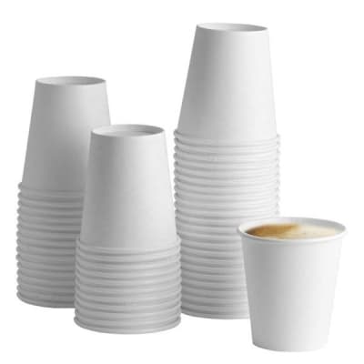VASOS POLIPAPEL BLANCO (50 Unidades)