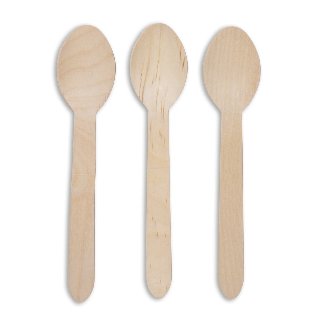 CUCHARA DE MADERA (100 Unidades) 1