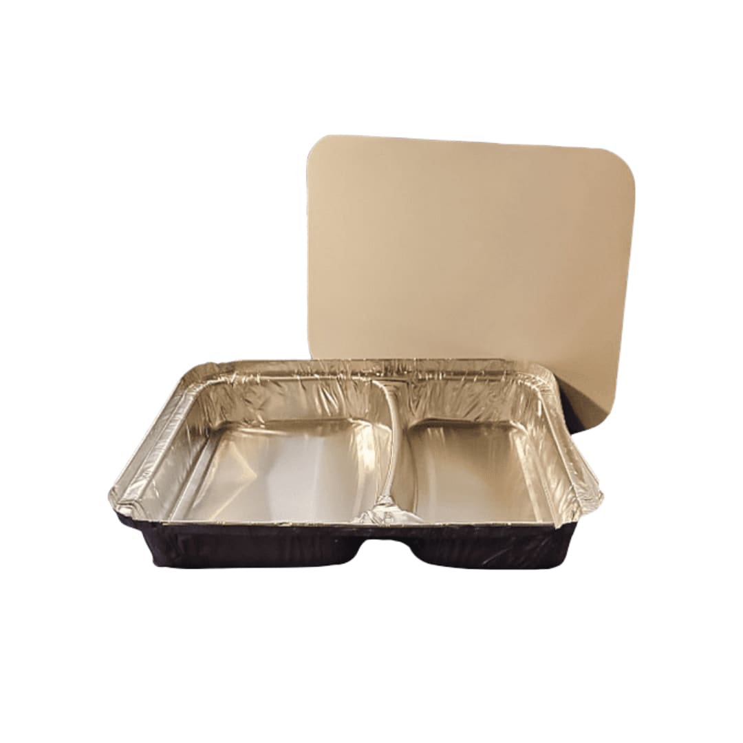 BANDEJA DE ALUMINIO RECTANGULAR C/TAPA (20 Unidades)8