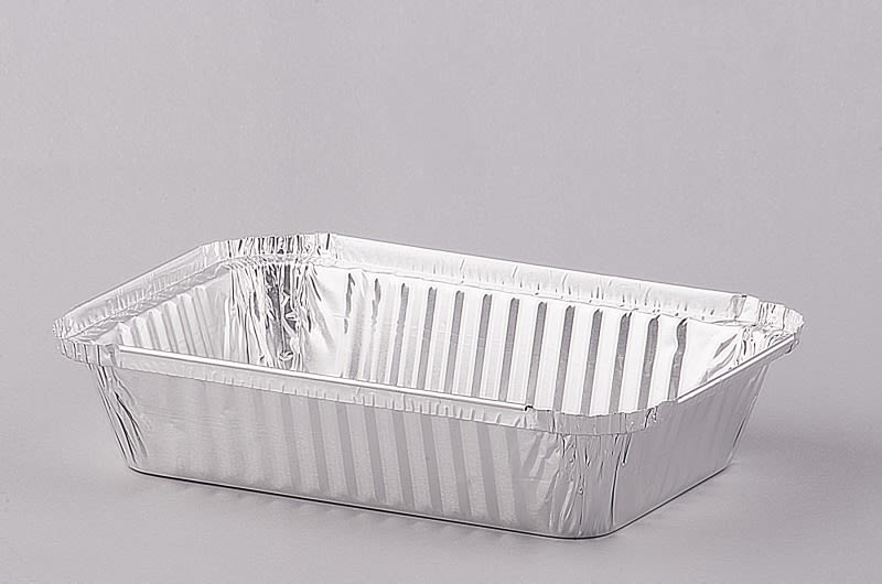 BANDEJA DE ALUMINIO RECTANGULAR C/TAPA (20 Unidades) 3
