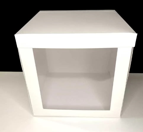 CAJA VISOR TORTA BLANCA (10 unidades)2