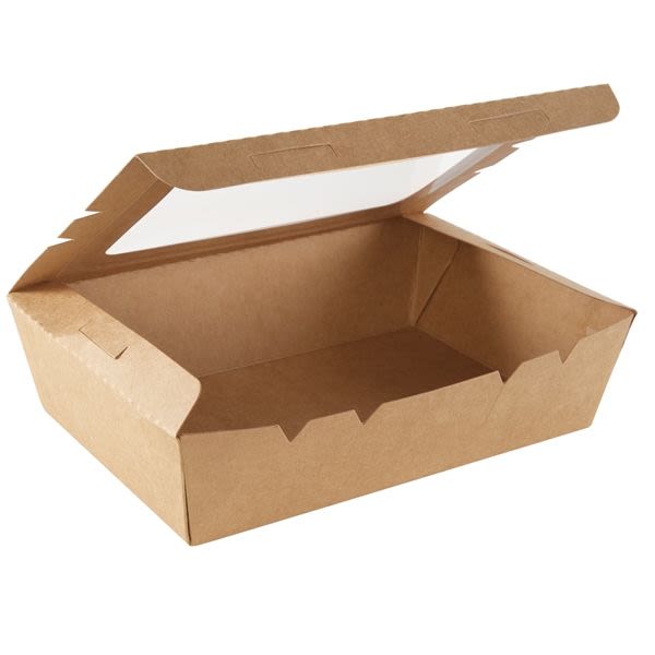 CAJA KRAFT CON VENTANA (50 Unidades)2