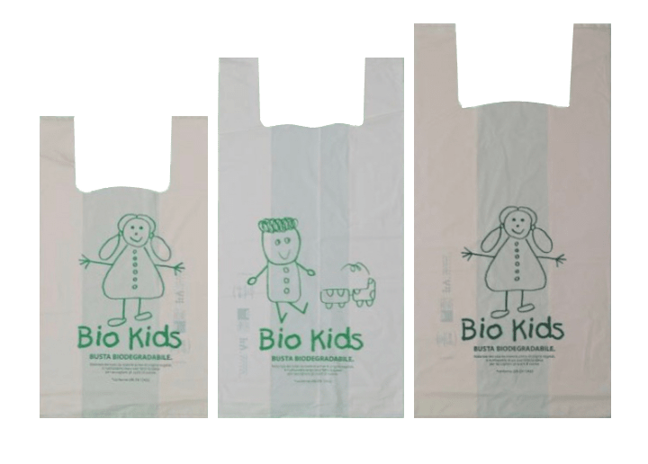 BOLSA CAMISETA CREMA COMPOSTABLE (500 Unidades) 0