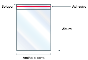 BOLSA POLIPROPILENO AUTOADHESIVA (100 Unidades)2