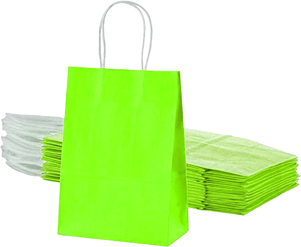 BOLSA DE PAPEL COLOR CON MANILLA (10 unidades)2